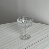 Presentation glass in worked glass