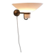 Scandinavian wall light lamp by lyfa , 1960