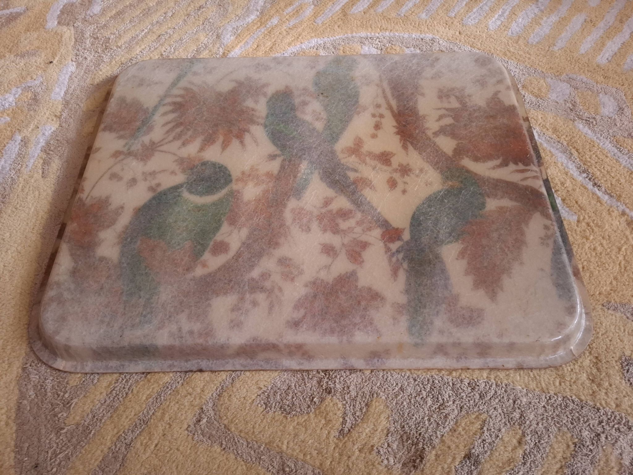 1970s vintage fibreglass plateau.