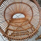 Pair of rattan chairs