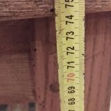 Solid oak farmhouse table 260x100