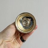 Antique metal candlesticks