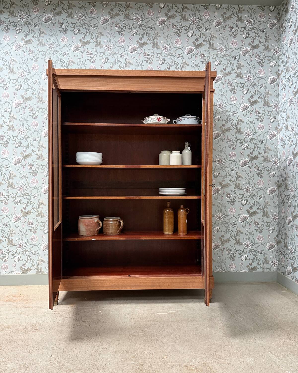 Large Empire-style display cabinet