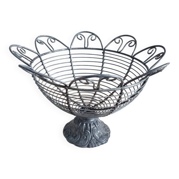 Corbeille à fruits en métal