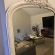 Antique Louis XV style mirror - mercury glass - 175 x 110 cm