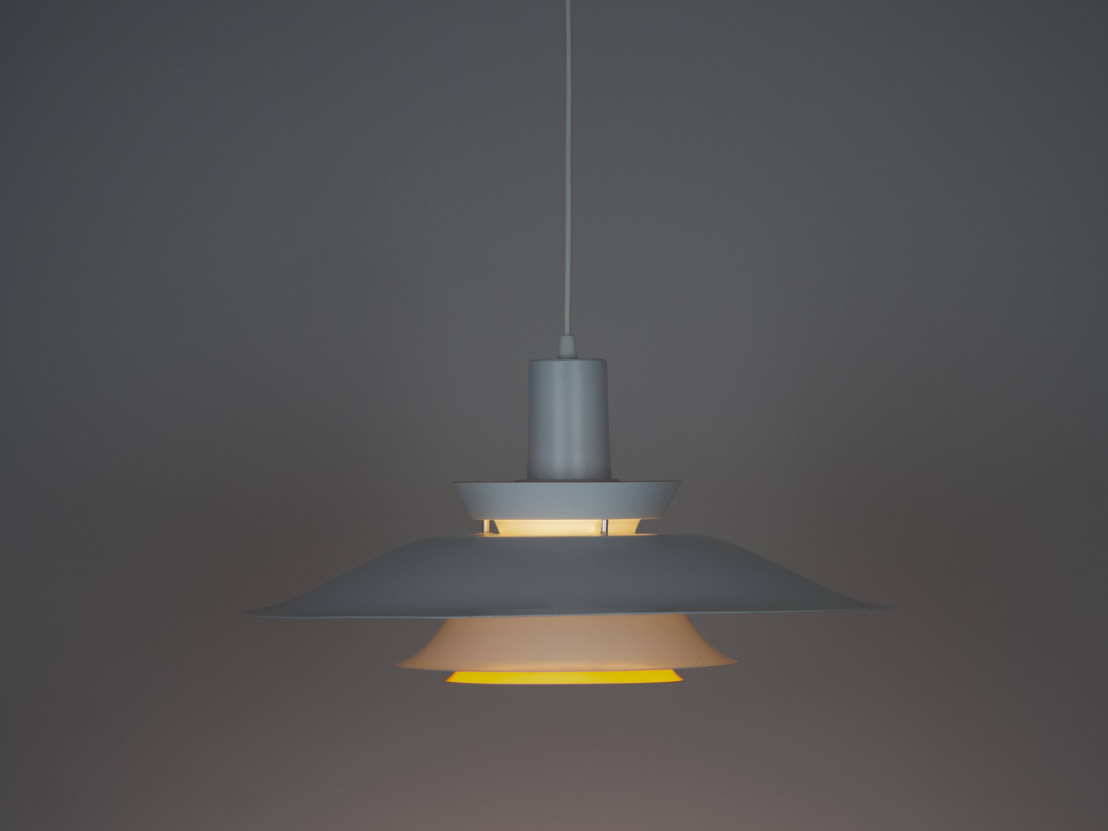 Paire de 2 lampes vintage danoises des années 1980.