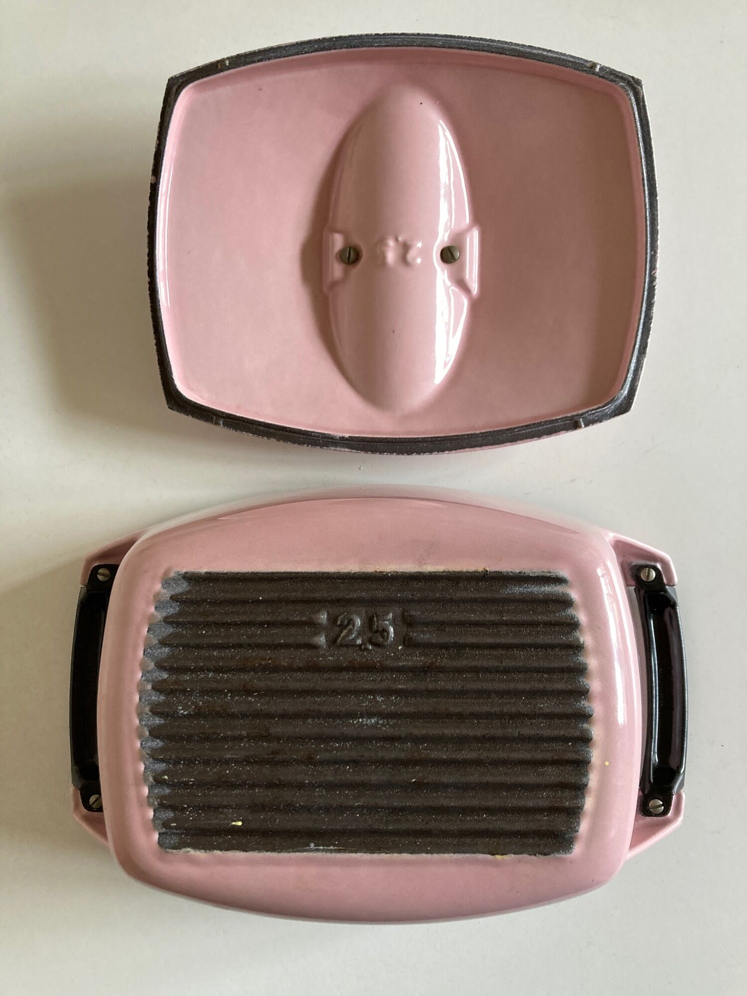 Cocotte Coquelle Raymond Loewy for Le Creuset 1960