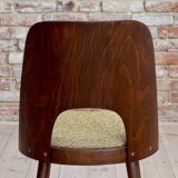 Set of 6 Dining Chairs by Oswald Haerdtl, Reupholstered in Kvadrat Fabric