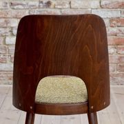 Set of 6 Dining Chairs by Oswald Haerdtl, Reupholstered in Kvadrat Fabric