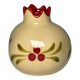 Mini Iznik ceramic Christmas vase