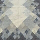 Tapis kilim röllakan suédois du milieu du siècle par brita svefors pour axeco 1960