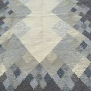 Mid-century swedish kilim röllakan rug by brita svefors for axeco 1960
