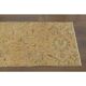 1970s Vintage Turkish Hand-Knotted Wool Cotton Orange Runner Rug 61x286