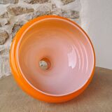 Vintage orange lampshade
