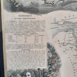Genuine old map 1854
