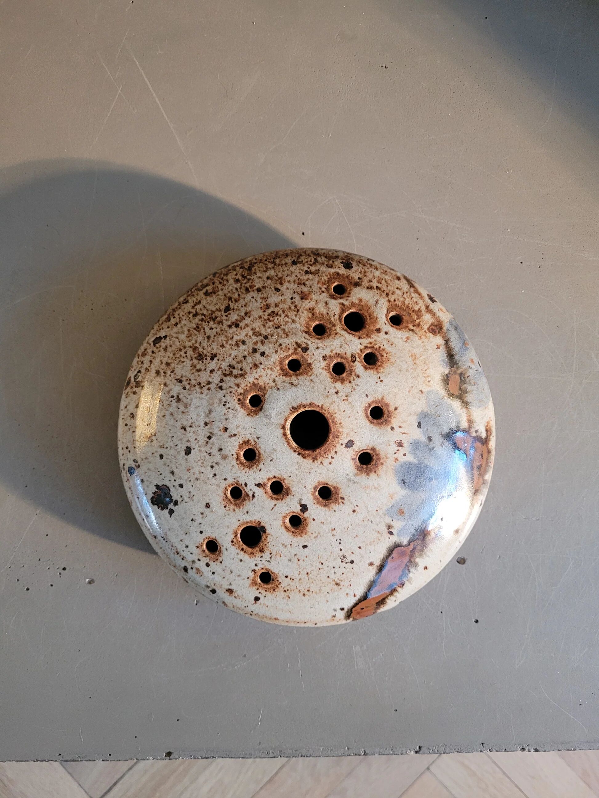 Art ceramic flower holder La Tournerie