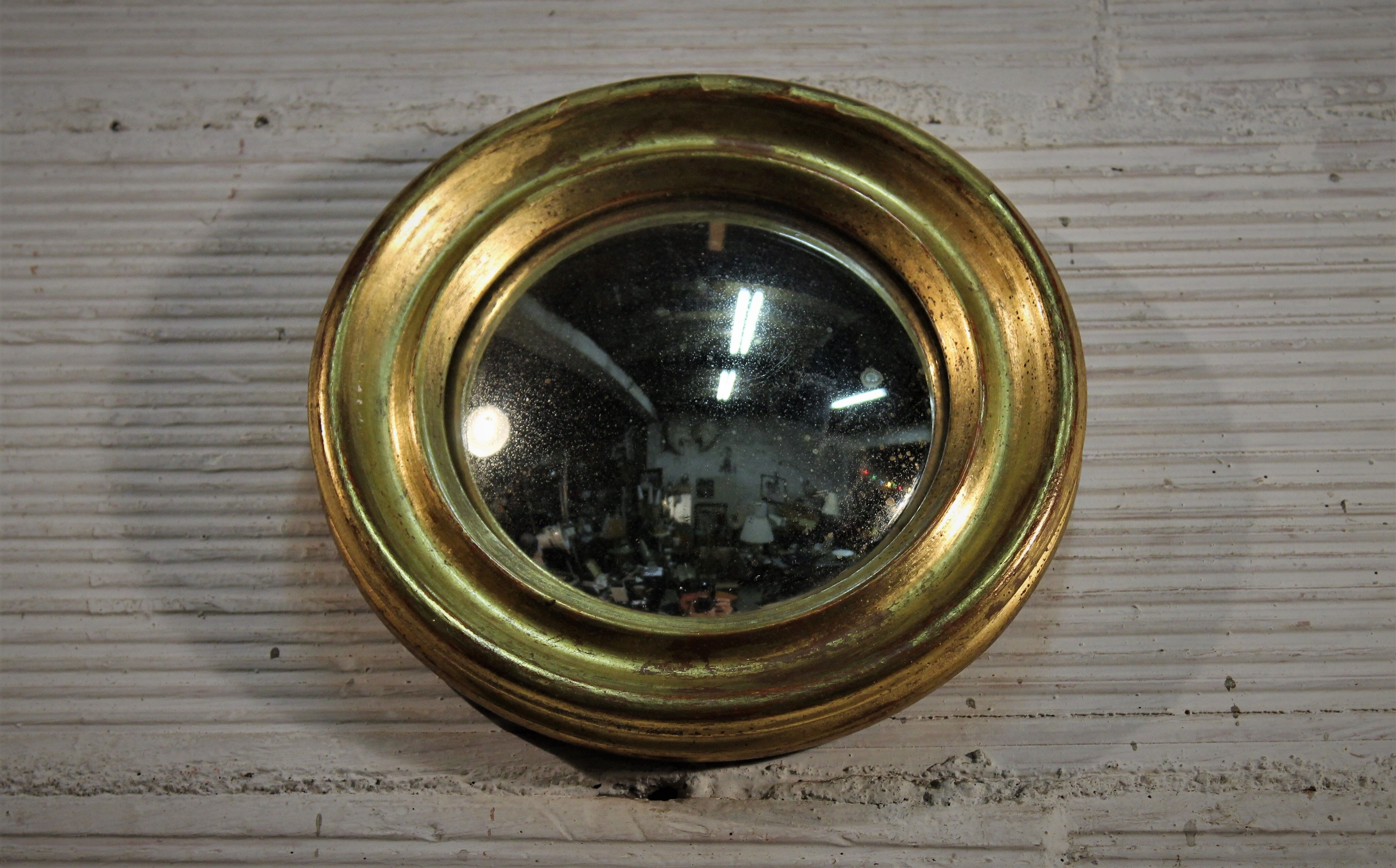 Wall mirror 'Witch' late XIXth century  20x20cm