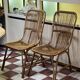 Paire de chaises en rotin