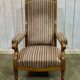 Voltaire III armchair, late 19th century, in cherry wood