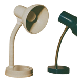 Flexible handle desk lamp
