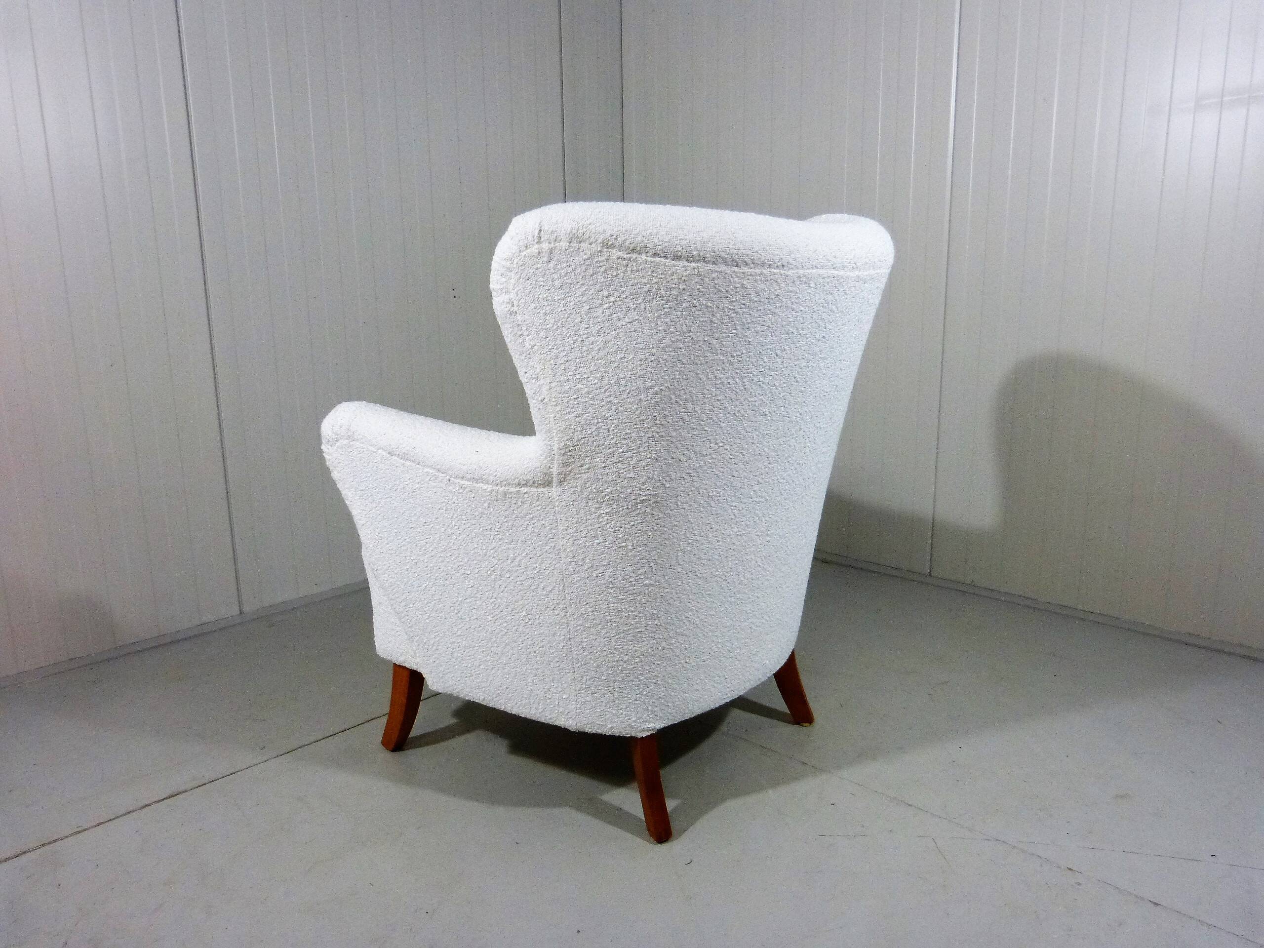 Boucle armchair lounge chair Sweden, 1950’s