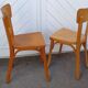 Paire de chaises bistrot Baumann
