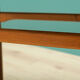 Table basse, design suédois, années 70