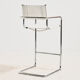 Tabouret de bar tubulaire style Bauhaus