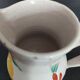 Earthenware pitcher from the late 19th century.