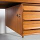 Mid-century modern teak desk by Torbjørn Afdal for Bruksbo, 1960s