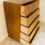 Vintage 5-drawer dresser by BC Furniture 60s