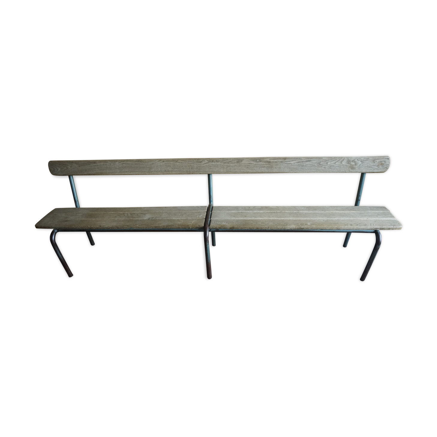 School bench in wood