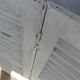 Set of 3 shutters louvers shabby height 123 cm