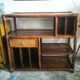 Hifi furniture in wood and rattan