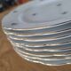 8 antique dinner plates