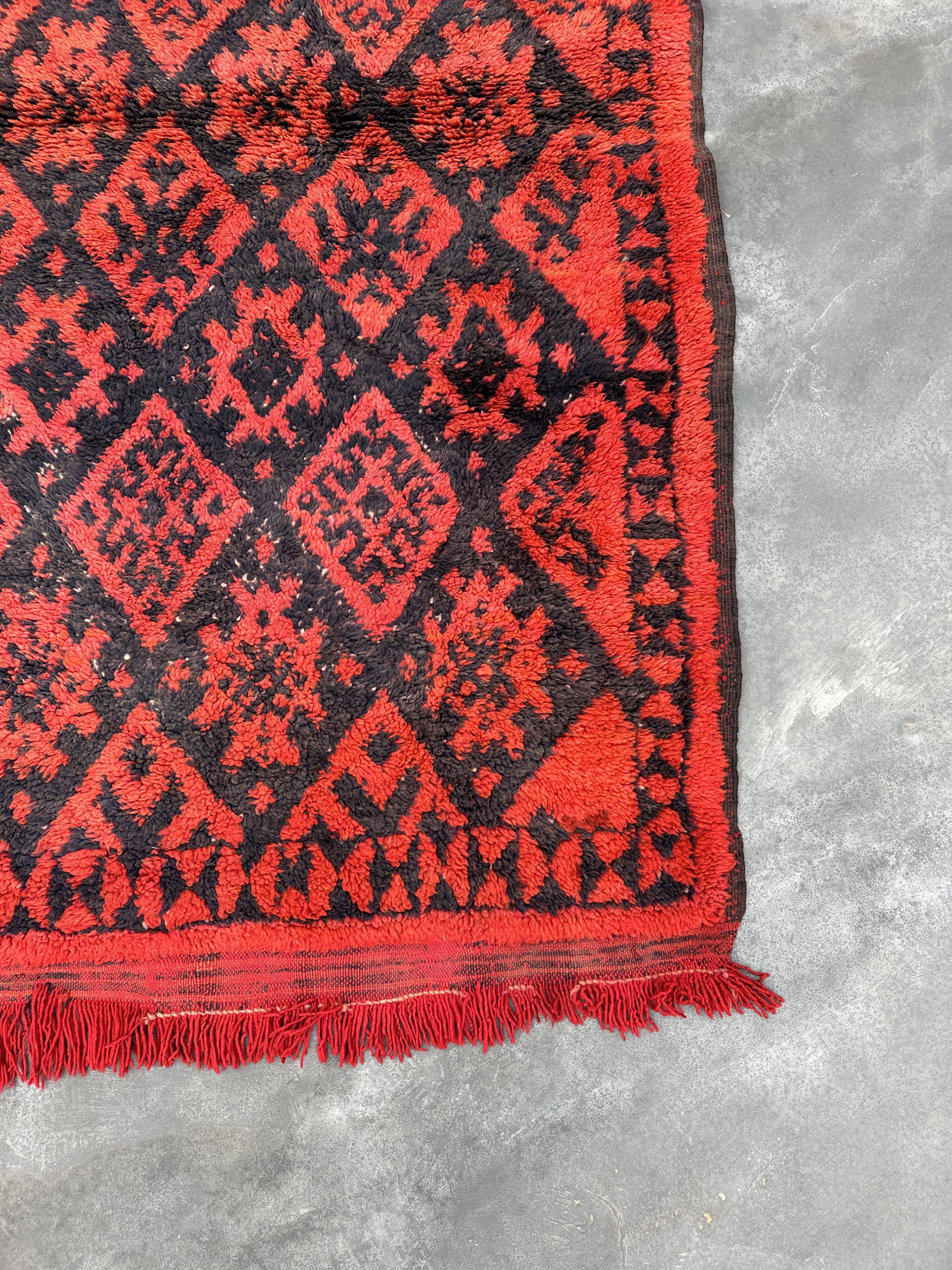 Moroccan carpet - 95 x 188 cm