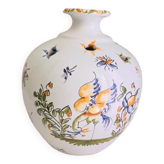 Vase, flower picker Moustiers