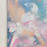 Canvas of modern abstract art, "Take on Me"