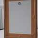 Wooden mirror marquetry 30s 17x22cm