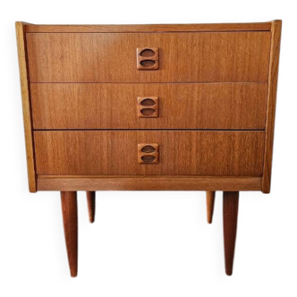 Commode vintage scandinave 3 tiroirs