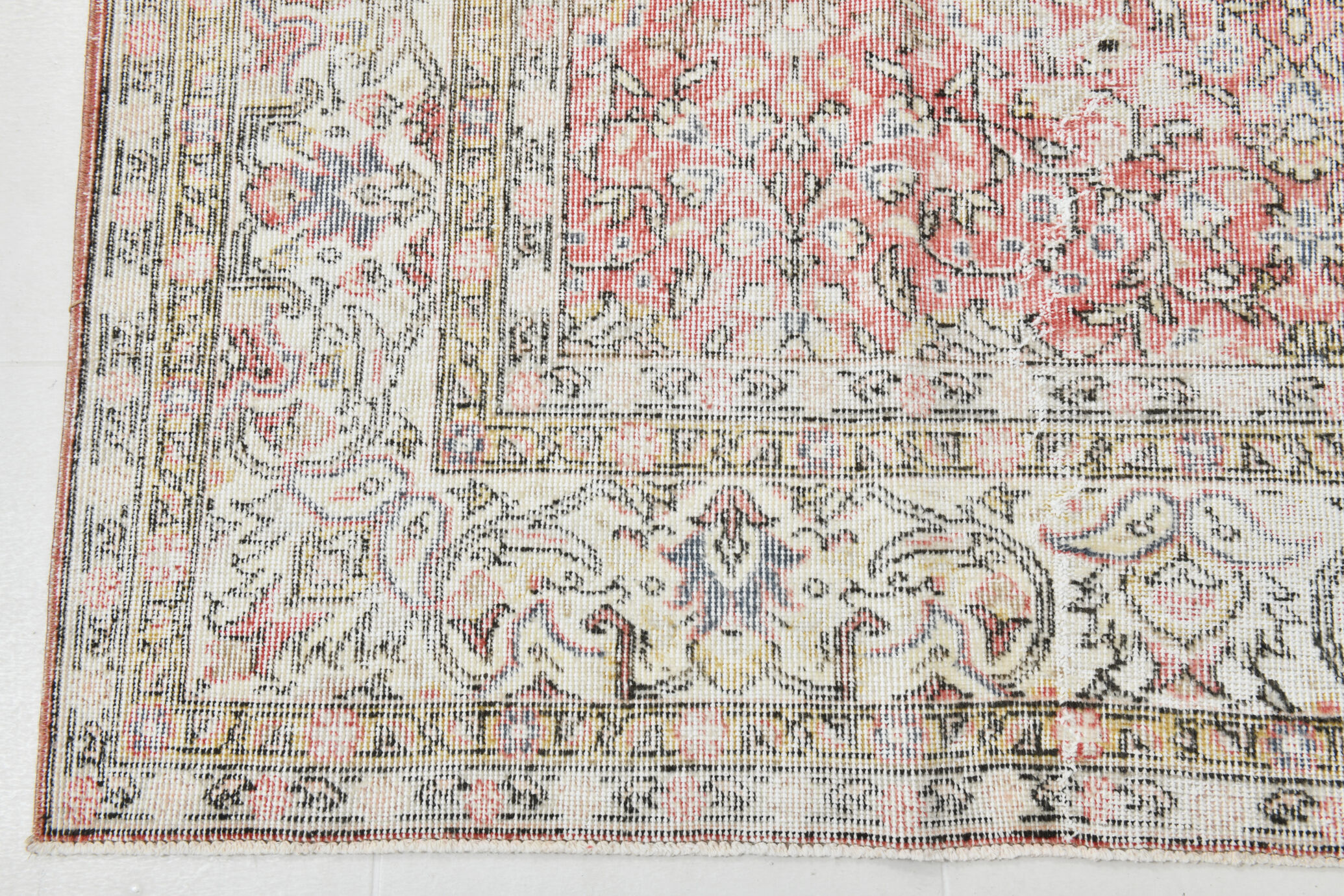 Tapis persan rouge pâle 8x12, 261x361cm