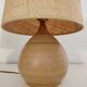 Pair of ceramic bedside lamps