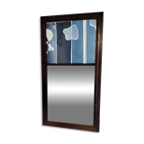 Trumeau mirror with abstract decoration