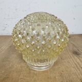 Vintage White Porcelain Pendant Light, 1970s