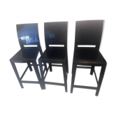 Chaise haute de bar  kartell noire