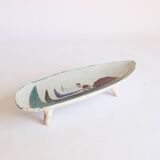 Hugo de Putter and Victoria Blansaer footed ceramic bowl, Belgium 1960s.