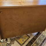 Small sideboard 2 drawers 2 doors year 1960 vintage