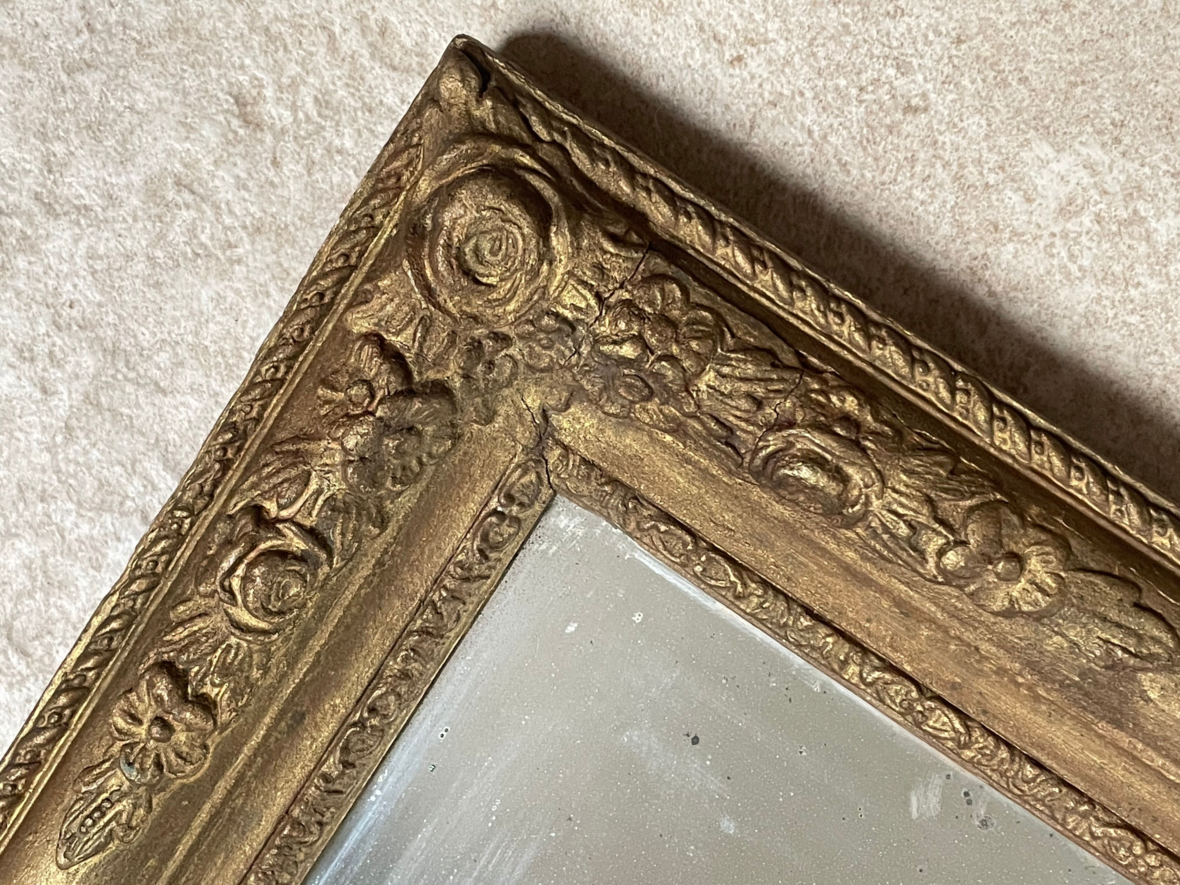 Miroir au mercure XIXème