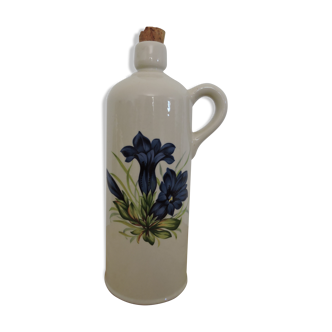 Painted sandstone bottle