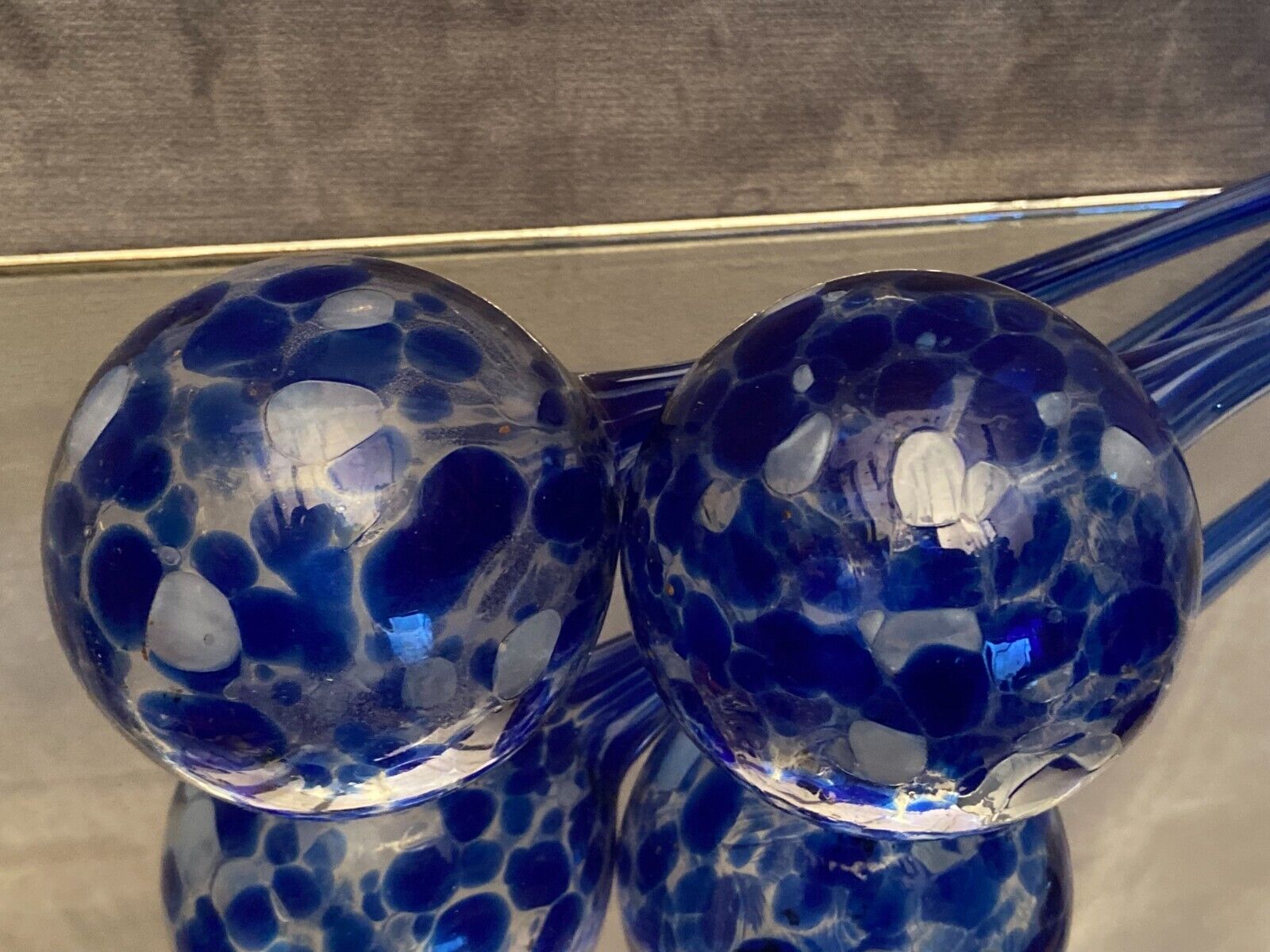 Pair of Murano glass vials